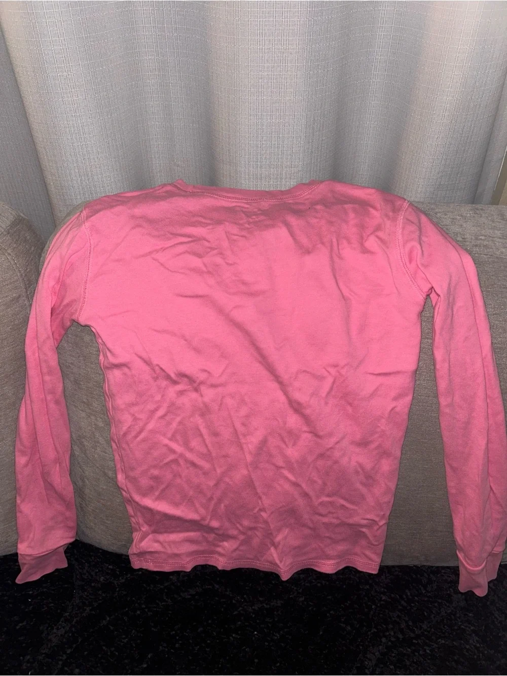 Old Navy Pink Minnie Mouse 'JOY' Long-Sleeve Tee
